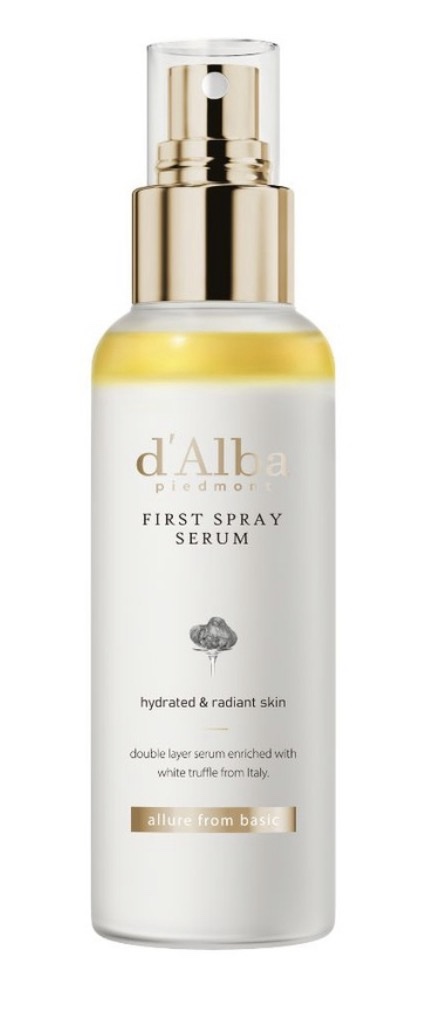 D’alba serum spray